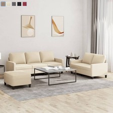 Sofagarnitur mit Kissen