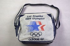 Adidas Vintage Tasche Olympia 1984 Los Angeles Schulter Tasche Sport Bag Zaino  