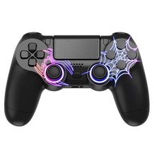 Wireless Controller für PS-4,LED Game Controller Kompatibel mit  RGB & Vibration