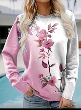 Damen Langarmshirt Mit Motiv