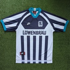 1860 MÜNCHEN DEUTSCHLAND 1994/1996 AUSWÄRTS FUSSBALL SHIRT TRIKOT GRÖSSE S NIKE