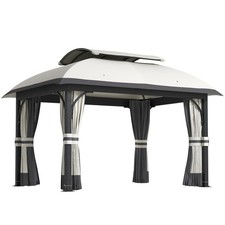 Pavillon mit doppeldach - mit, doppeldach,