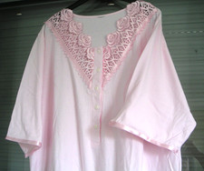 Damen Nachthemd rosa mit