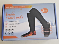 Beheizbare Socken schwarz mit Akku, Größe 43