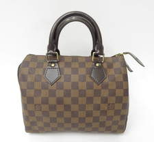 echt Louis Vuitton Damier Ebene Speedy 25 Handtasche F#45734