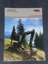 MENZI MUCK EUROCOMACH Minibagger Prospekt von 06/2025 ( b 330 )