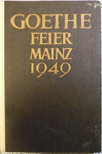 Goethe-Feier Mainz 28. August