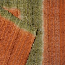 Vintage Orange Sarees 100%
