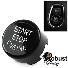 Start Stop Knopf Schwarz Glanz