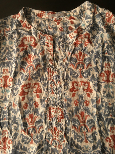 Tunika bluse shirt kurzarm - tunika,