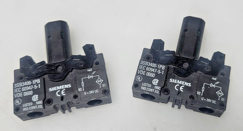 Siemens 3sb3400 1pb - x, led