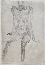 Max Uhlig Signierte Original