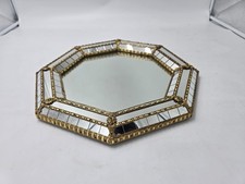 Vintage Wandspiegel Achteckig