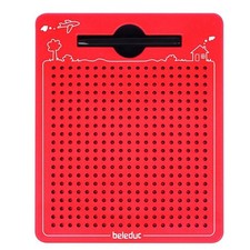 Hape Das magische Magnetspiel klein Zeichentafel Metallkugeln Reisespiel