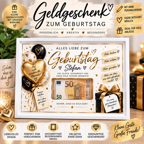 Geldgeschenk zum geburtstag - geldgeschenk,