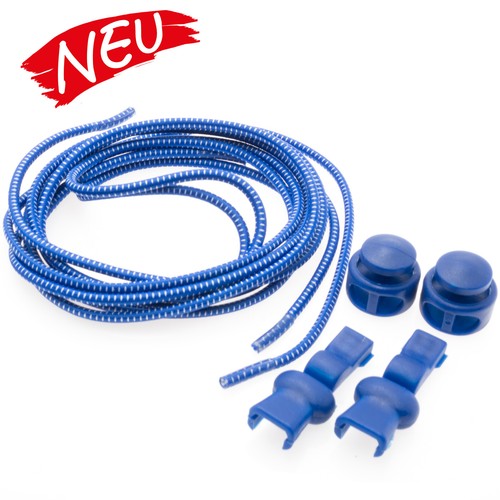 Elastische schnürsenkel blau - elastische,