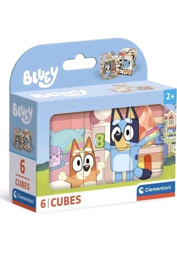 Bluey kinder würfel puzzle - bluey,