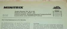 Minitrix 2064 2065 2066