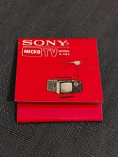 Streichholzheftchen, Sony