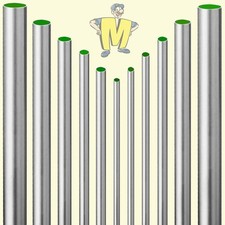 Edelstahlrohr Stangen Länge 0,25 - 2 Meter Außen Ø 15 18 22 28 35 mm Trinkwasser