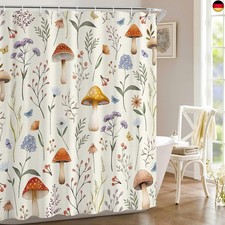 Duschvorhang Bunt Pilze 180 x