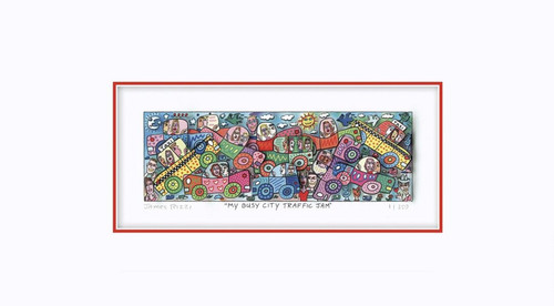 James rizzi busy city - james, my