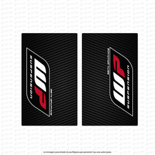 Aufkleber Gabel Wp Kohlenstoff