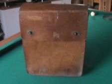 VINTAGE ALTER Schule Schulranzen aus Leder