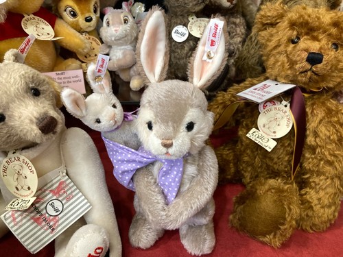 Steiff grauer hase set - steiff,