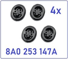4er Set Auspuff Gummi Halter
