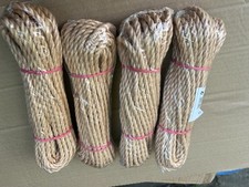 4 Packs SWG Polypropylen-Seil beige 6mm 15Meter   / Cont2Pal1K9
