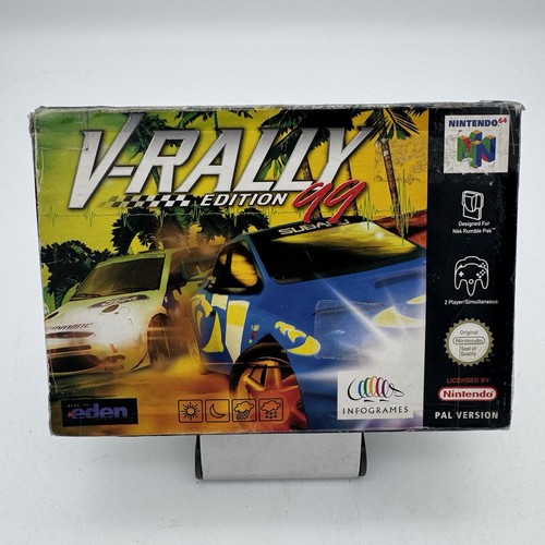 Rally edition nintendo - v-rally,