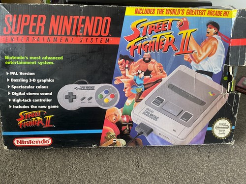 Nintendo snes street fighter - nintendo,