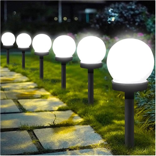 Solarlampen garten kugel led - solarlampen,