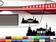 Berlin Skyline Sticker 2x