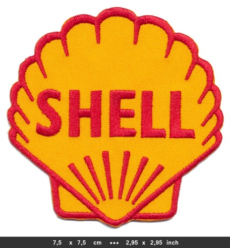 Shell aufnäher patches auto - shell,