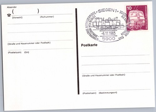 Sonderstempel siegen 1983 - sonderstempel,
