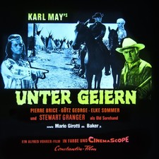 Karl May Winnetou Unter Geiern Gross Werbedia Pierre Brice Stewart Granger