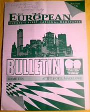 Die Europäische Welt Schach