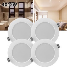 4x12W LED Spot Einbaustrahler