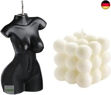 2 Stück Bubble Cube Kerzen