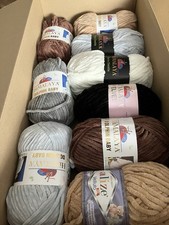 Chenille Wolle Wollpaket Ca