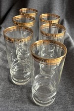 6 Longdrinkgläser aus