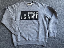 Dsquared2 Sweatshirt, L, grau