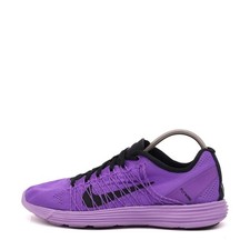 Nike Damen Flywire Lunarlon Sneaker Lila Textil Gedämpft Laufschuh EU 40.5