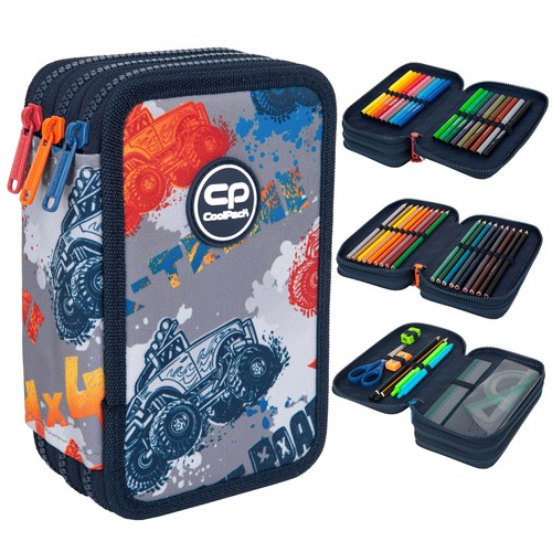 Federtasche fache federmappe - 3-fache,