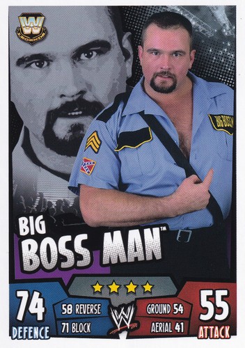 2011 topps wwe big - topps, boss
