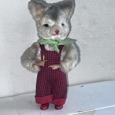 Sehr alte mechanische Katze