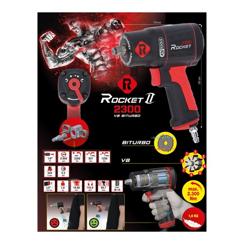 Tools rocket ii - 1/2",