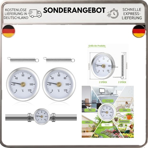 Anlegethermometer heizungsrohr - anlegethermometer,
